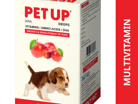 Skyec Petup Drops Multi Vitamin Supplement for Puppies and Kitten (30ml) Discount