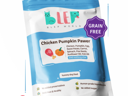 BLEP Chicken & Pumpkin Pawer Dog Wet Food (200g) For Discount