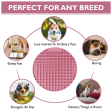 Pawpourri Round Lickmat for Dogs and Cats (Pink) Online Sale