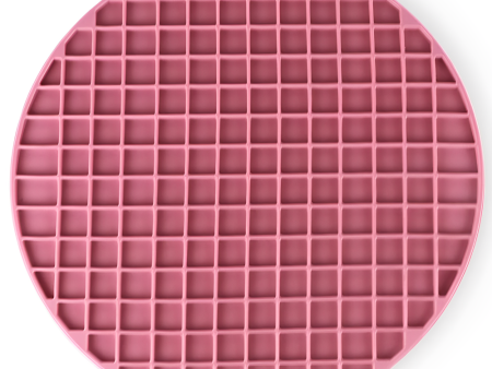 Pawpourri Round Lickmat for Dogs and Cats (Pink) Online Sale