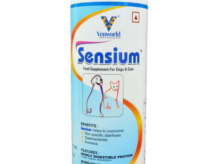 Venkys Sensium Powder Feed Supplement for Dogs and Cats (200g) on Sale