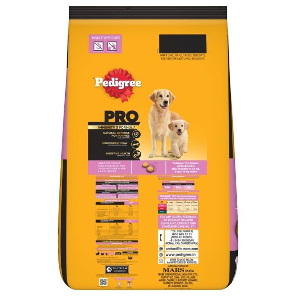 Pedigree PRO Expert Nutrition Lactating Pregnant Mother & Puppy Starter (3 to 12 Weeks) Small Breed Dog Dry Food Fashion