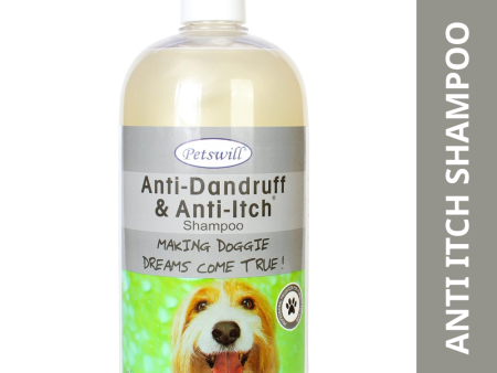 Petswill Anit Dandruff & Anti Itch Shampoo for Dogs and Cats Online Sale