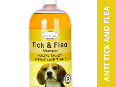 Petswill Tick and Flea Shampoo for Dogs and Cats Online Sale