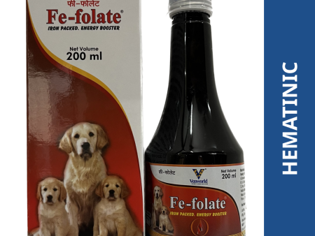 Venkys Fe Folate Syrup for Dogs and Cats (200ml) Online