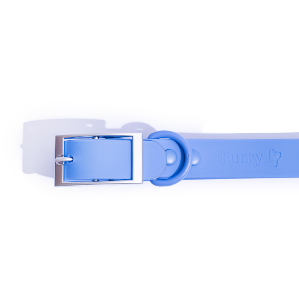 Furry & Co Weatherproof Collar for Dogs (Everest Blue) Online