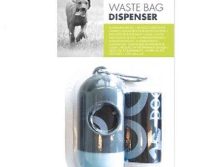 M Pets Waste Bag Dispenser for Dogs (Black Blue) Online