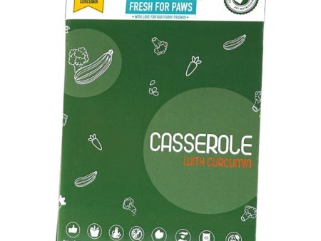 Fresh For Paws Casserole with Curcumin Vegetarian Dog Wet Food (300g) Supply