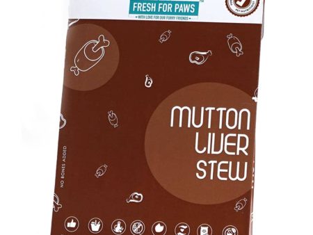 Fresh For Paws Mutton Liver Stew Dog Wet Food (300g) Supply