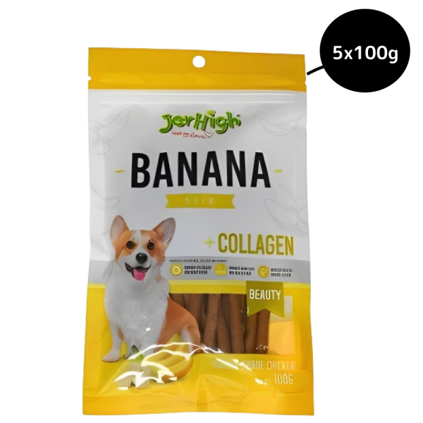 JerHigh Banana Stick Dog Treats Online Hot Sale