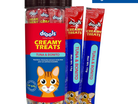 Drools Tuna & Bunito Creamy Cat Treats Discount