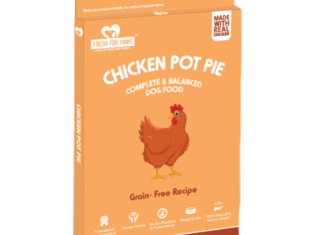 Fresh For Paws Chicken Pot Pie Wet Food for Cats and Dogs (300g) Supply