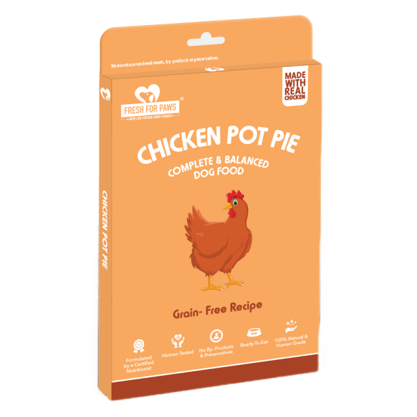 Fresh For Paws Chicken Pot Pie Wet Food for Cats and Dogs (300g) Supply