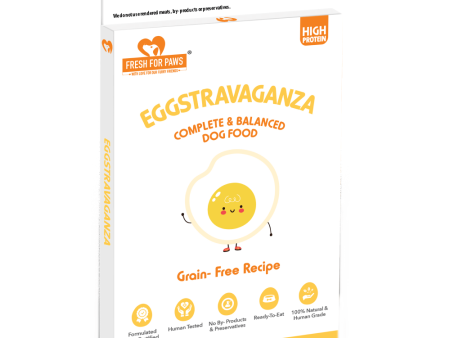 Fresh For Paws Eggstravaganza Dog Wet Food (300g) Supply