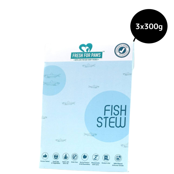 Fresh For Paws Fish Stew Dog Wet Food (300g) Supply