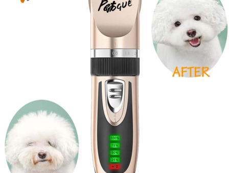 PetVogue Cordless Rechargeable Hair Trimmer for Dogs and Cats Sale