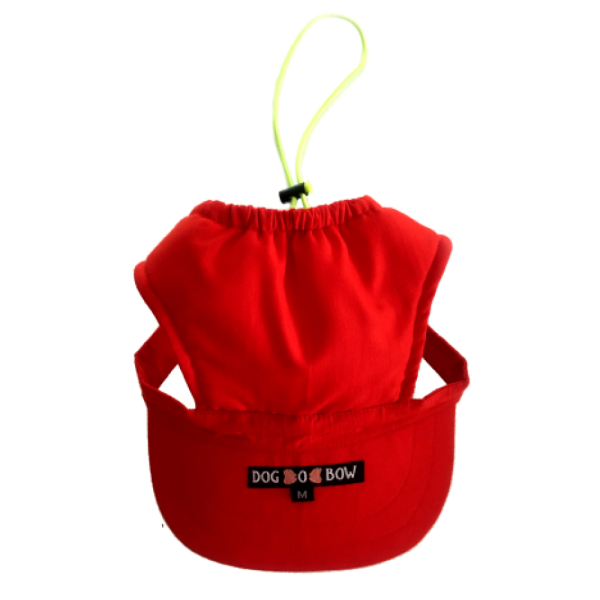 Dogobow Baseball Cap for Dogs (Red) (Get a Bow Free) Online Hot Sale