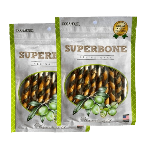 Dogaholic Superbone Chicken Stick with Olive Oil Dog Treats Online