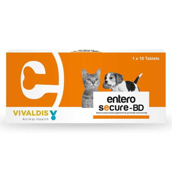 Vivaldis Entero Secure  BD Tablet for Dogs and Cats Online Sale