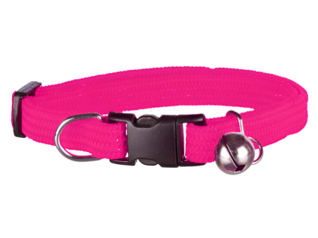 Trixie Elastic Collars with Bell for Cats (Pink) on Sale