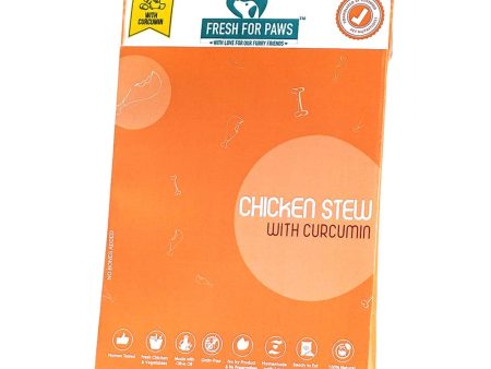 Fresh For Paws Chicken with Curcumin Dog Wet Food (300g) on Sale