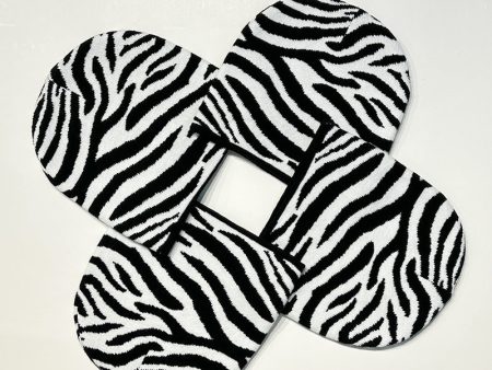 Wholesale Acrylic Black and White Zebra Patterned Wool Hats Supply