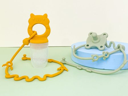 Wholesale Pacifier Anti-lost Chain Silicone Baby Supplies Online Hot Sale