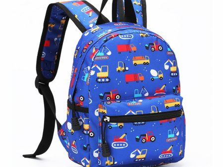 Wholesale Cartoon Printing Kids Oxford Backpack Fashion