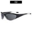 Wholesale Y2K Futuristic Cycling Sports PC Sunglasses Cheap