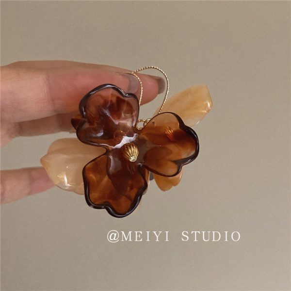 Wholesale Vintage Flower Copper Earrings Online now