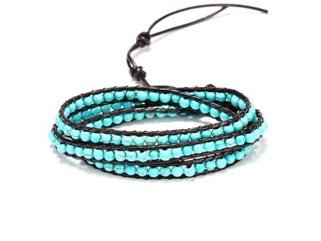 Wholesale Woven Multilayer Natural Stone Bracelets Online now