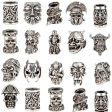 Wholesale Alloy Demon Skull Large Aperture Beads DIY Keychain Accessories Beads Fashion