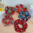 Wholesale Christmas Autumn Winter Fabric Hair Scrunchies Discount