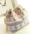 Wholesale Canvas Pearl Chain Tote Bag Online