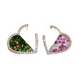 Wholesale Diamond Heart Resin Earrings For Cheap