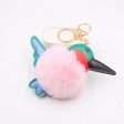 Wholesale Woodpecker Hair Ball Keychain Online Hot Sale