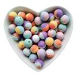 Wholesale 100PCS PACK Sweet Candy Color Silicone Beads Discount