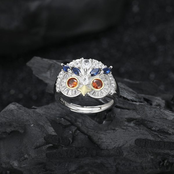 Wholesale Sterling Silver Owl Rings Online now