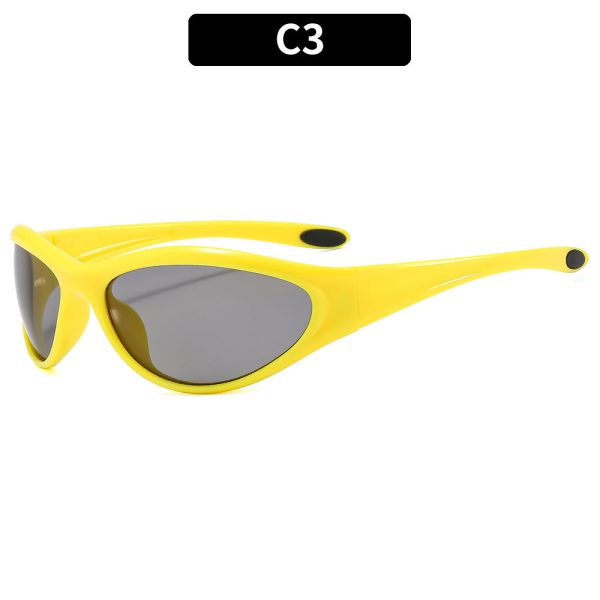 Wholesale Y2K Futuristic Cycling Sports PC Sunglasses Cheap