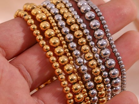 Wholesale Vintage Bead Stainless Steel Bracelet Online