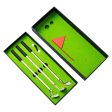 Wholesale Mini Golf Club Metal Ballpoint Pen Gift Box Set Cheap