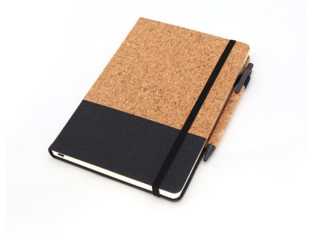 Wholesale A5 Cork Creative PU Splicing Paper Notebook For Cheap