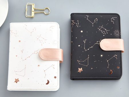 Wholesale Faux Leather Snap Button Notebook Hot on Sale