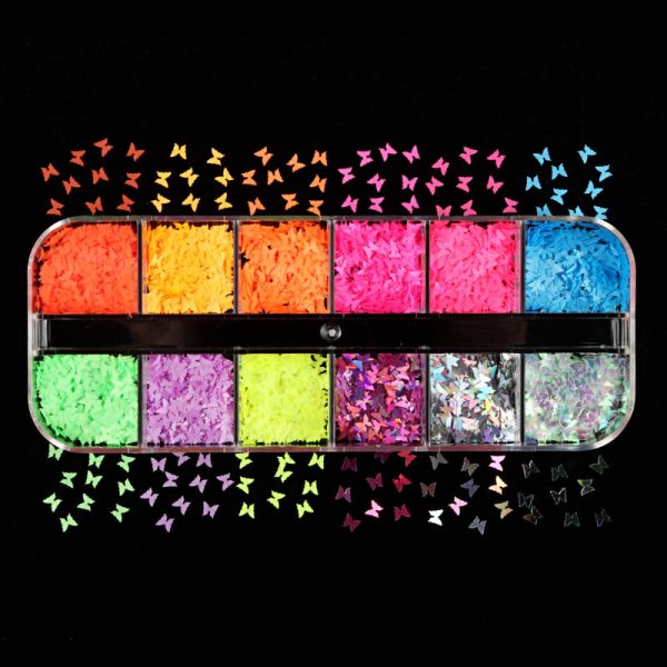 Wholesale Stars Nail Art Sequins PET Decorations on Sale