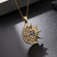 Wholesale Sun Geometry Copper Necklaces For Cheap