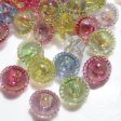 Wholesale 300pcs PACK Ice Clear Colorful Acrylic Beads Discount