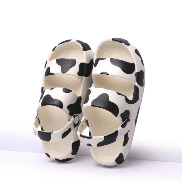 Wholesale Summer EVA Cow Platform Sandals For Cheap