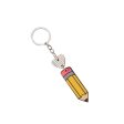 Wholesale Teacher s Day Pencil Love Wooden Keychain Hot on Sale