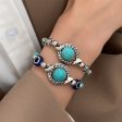 Wholesale Turquoise Butterfly Turtle Alloy Bracelet Fashion