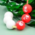 Wholesale 100PCS Silicone Christmas Theme Beads Fashion